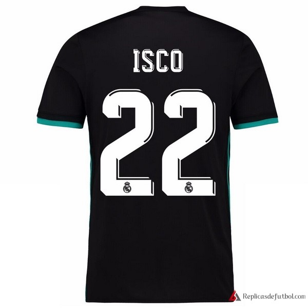Camiseta Real Madrid Segunda equipación Isco 2017-2018
